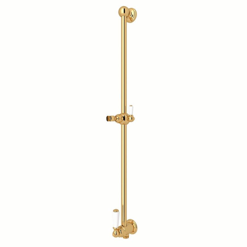 Perrin & Rowe Edwardian 25" Slide Bar With Integrated Volume Control And Outlet