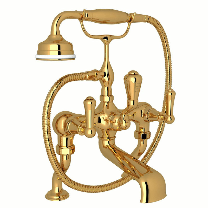 Perrin & Rowe Georgian Era™ Exposed Deck Mount Tub Filler