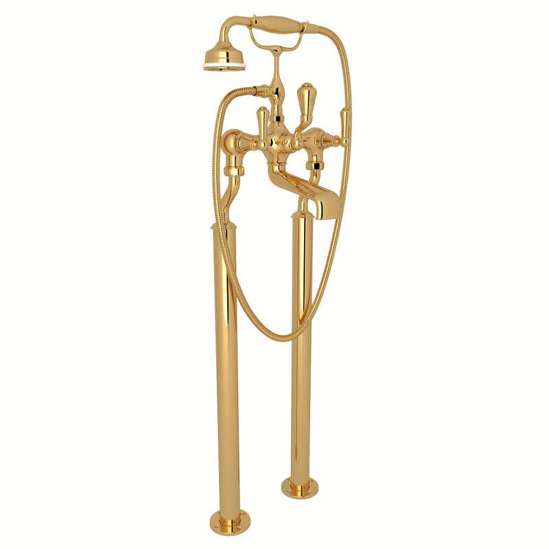 Perrin & Rowe Georgian Era™ Floor Mount Tub Filler