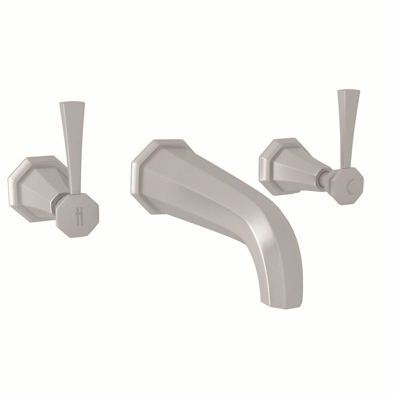 Perrin & Rowe Deco™ Wall Mount Lavatory Faucet