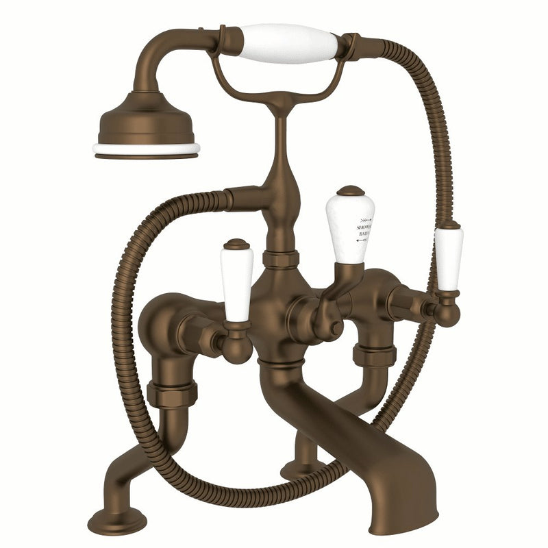 Perrin & Rowe Edwardian™ Exposed Deck Mount Tub Filler