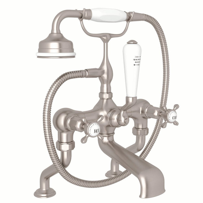 Perrin & Rowe Edwardian™ Exposed Deck Mount Tub Filler