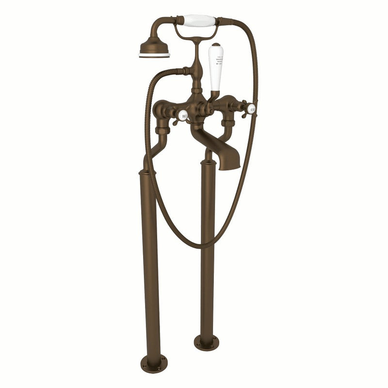 Perrin & Rowe Edwardian™ Floor Mount Tub Filler