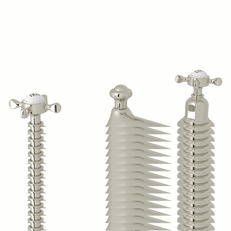 Perrin & Rowe Edwardian™ Widespread Lavatory Faucet With Low Spout