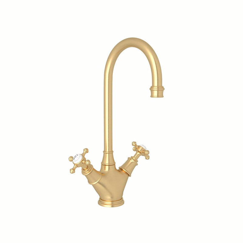 Perrin & Rowe Georgian Era™ Two Handle Bar/Food Prep Kitchen Faucet