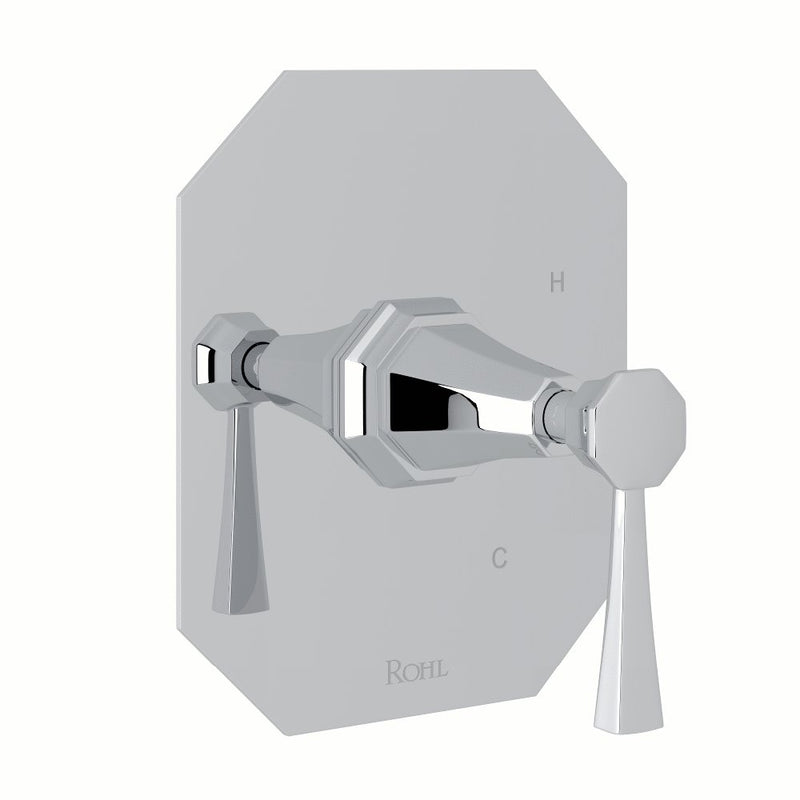 Perrin & Rowe Deco™ 1/2" Pressure Balance Trim without Diverter