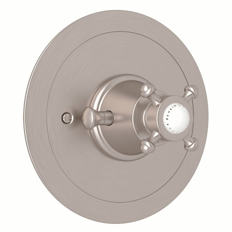 Perrin & Rowe Georgian Era™ 3/4" Round Thermostatic Trim Without Volume Control