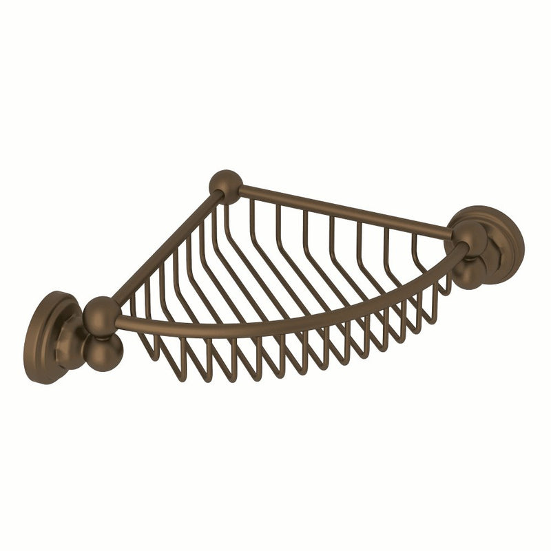 Perrin & Rowe Edwardian™ Wall Mount Corner Basket