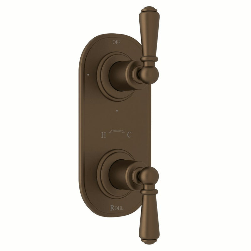 Perrin & Rowe Edwardian™ 1/2" Thermostatic Trim with Diverter