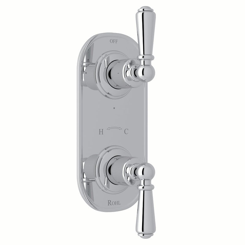 Perrin & Rowe Edwardian™ 1/2" Thermostatic Trim with Diverter