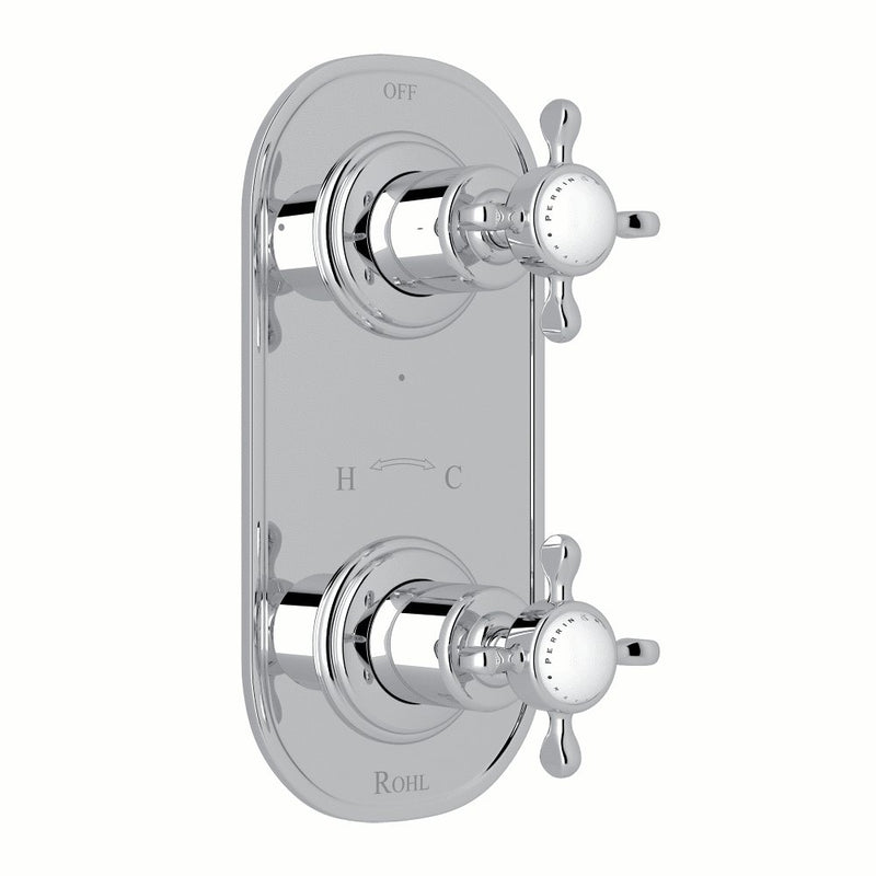 Perrin & Rowe Edwardian™ 1/2" Thermostatic Trim with Diverter