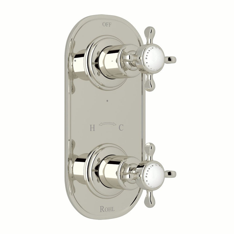 Perrin & Rowe Edwardian™ 1/2" Thermostatic Trim with Diverter