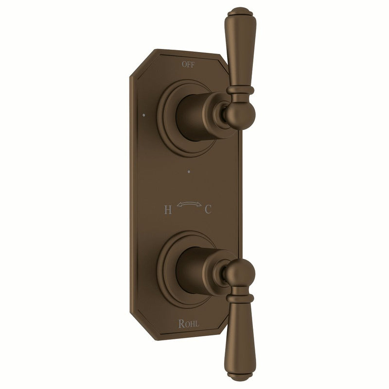Perrin & Rowe Edwardian™ 1/2" Thermostatic Trim with Diverter