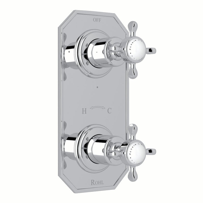 Perrin & Rowe Edwardian™ 1/2" Thermostatic Trim with Diverter