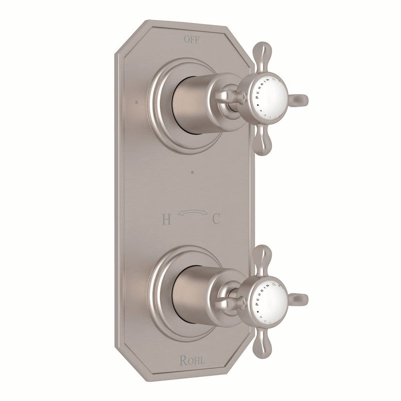 Perrin & Rowe Edwardian™ 1/2" Thermostatic Trim with Diverter