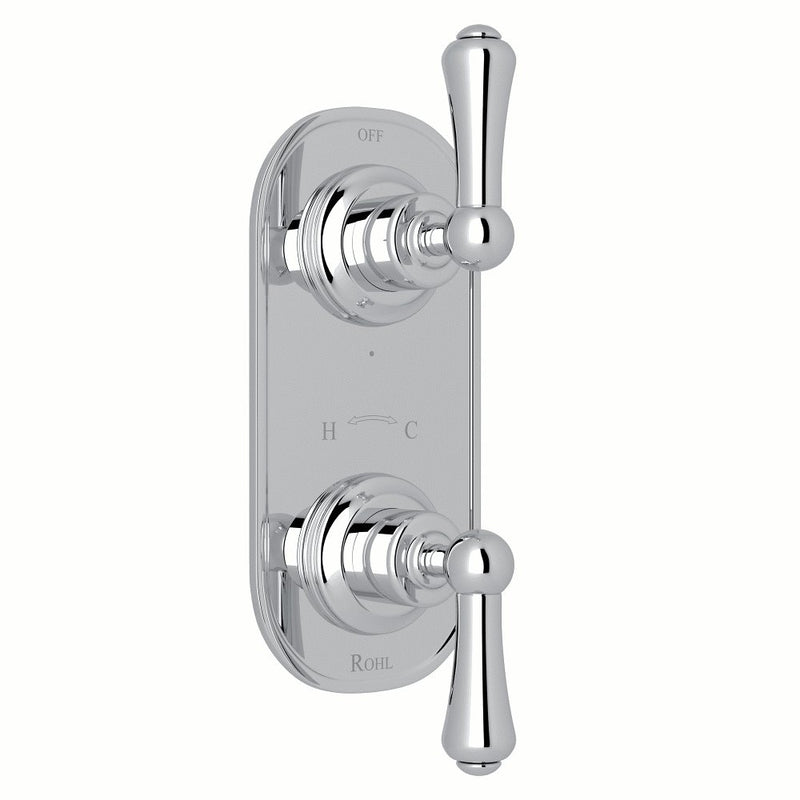 Perrin & Rowe Georgian Era™ 1/2" Thermostatic Trim with Diverter