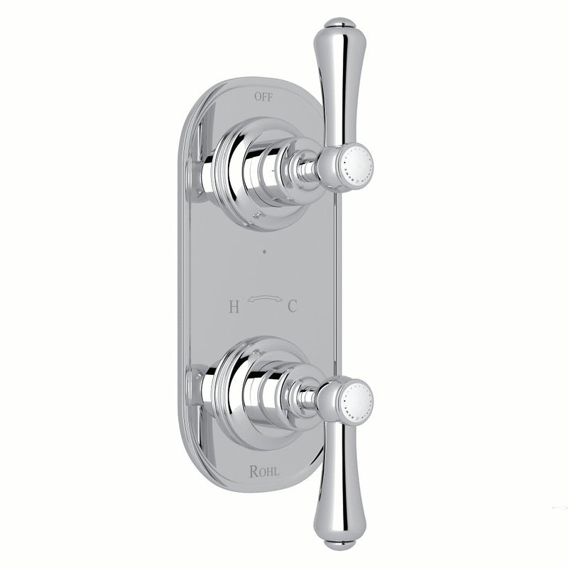 Perrin & Rowe Georgian Era™ 1/2" Thermostatic Trim with Diverter