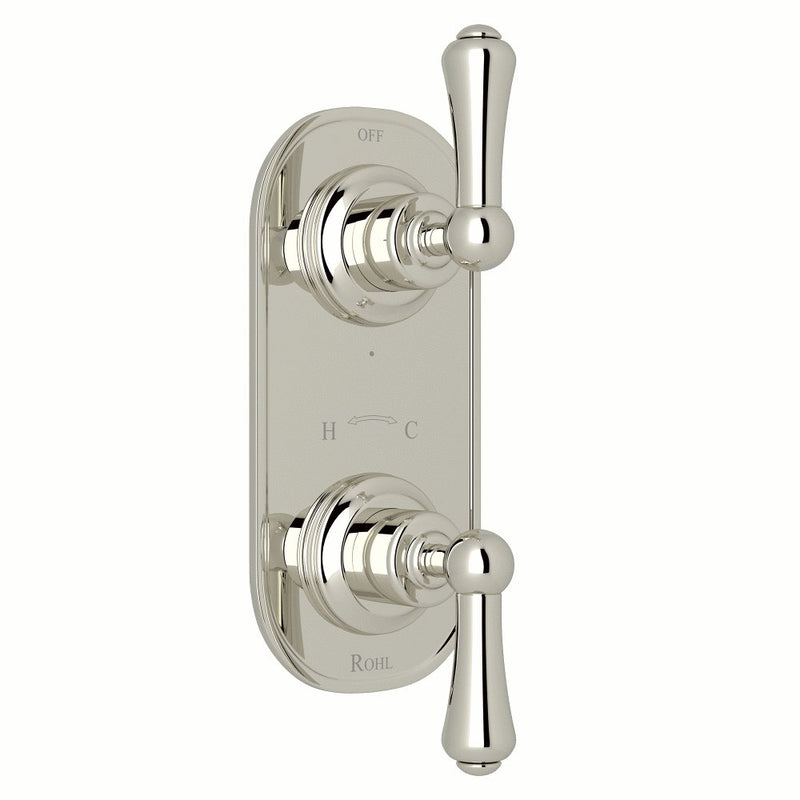 Perrin & Rowe Georgian Era™ 1/2" Thermostatic Trim with Diverter