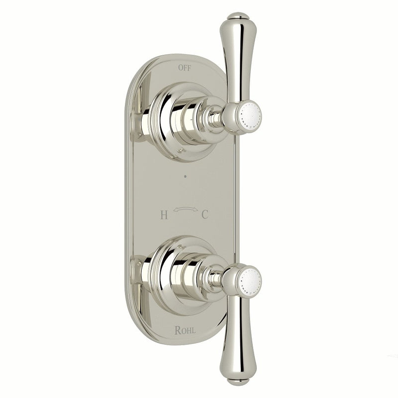 Perrin & Rowe Georgian Era™ 1/2" Thermostatic Trim with Diverter