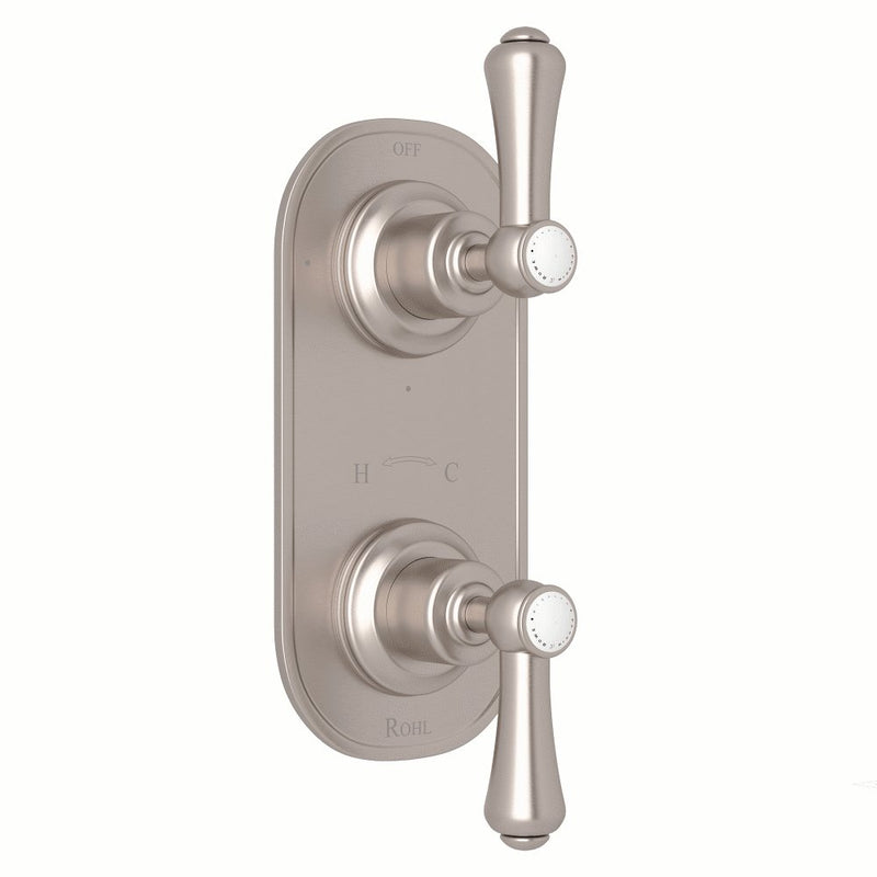 Perrin & Rowe Georgian Era™ 1/2" Thermostatic Trim with Diverter