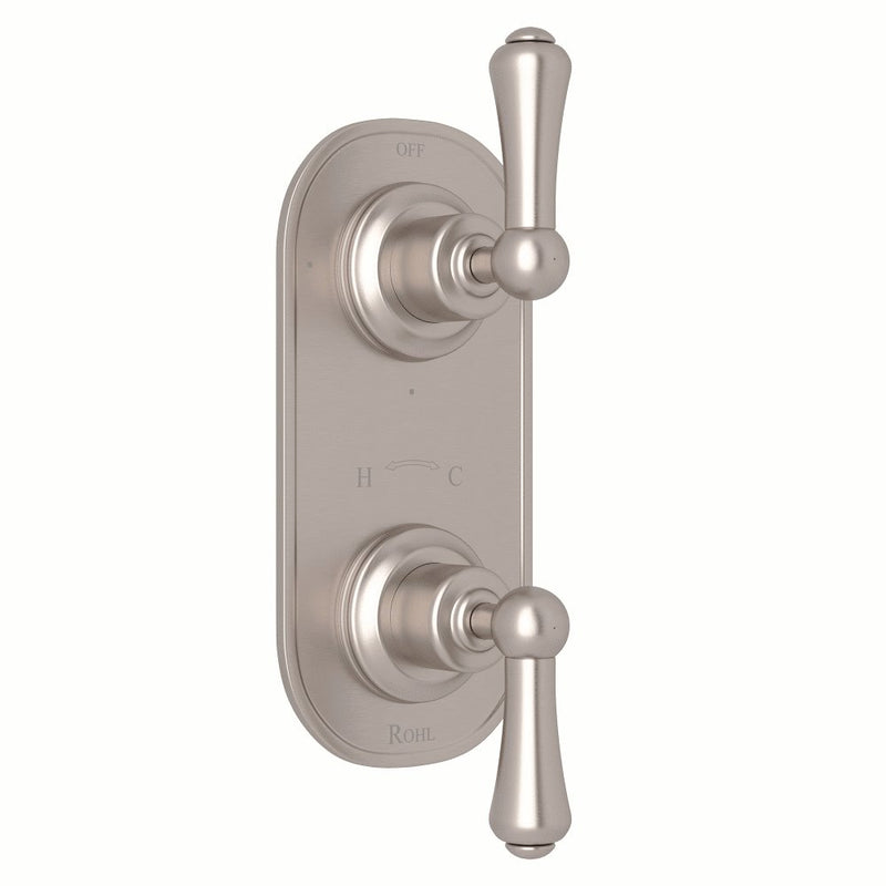 Perrin & Rowe Georgian Era™ 1/2" Thermostatic Trim with Diverter