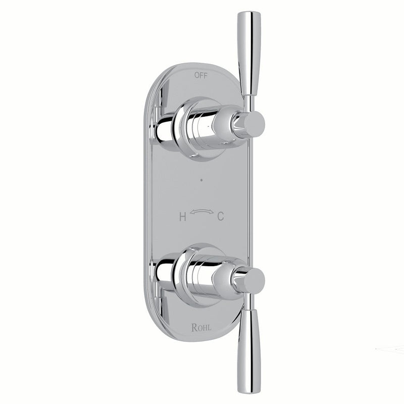 Perrin & Rowe Holborn™ 1/2" Thermostatic Trim with Diverter