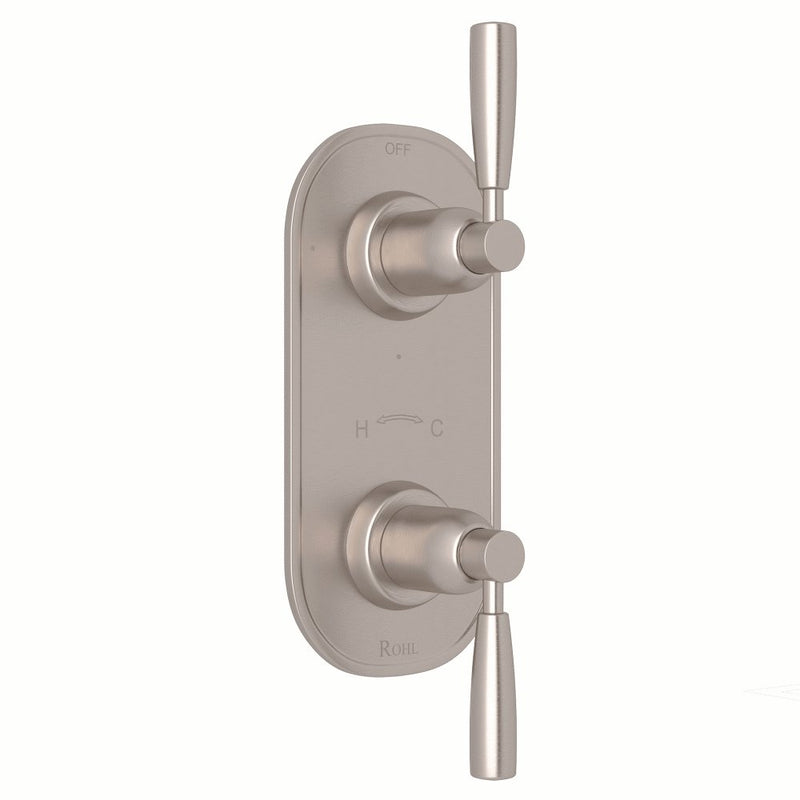 Perrin & Rowe Holborn™ 1/2" Thermostatic Trim with Diverter