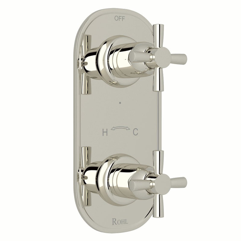Perrin & Rowe Holborn™ 1/2" Thermostatic Trim with Diverter