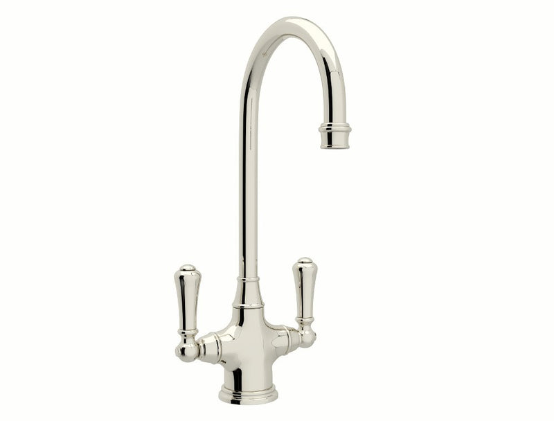 Perrin & Rowe Georgian Era™ Two Handle Bar/Food Prep Kitchen Faucet