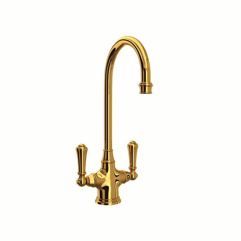 Perrin & Rowe Georgian Era™ Two Handle Bar/Food Prep Kitchen Faucet