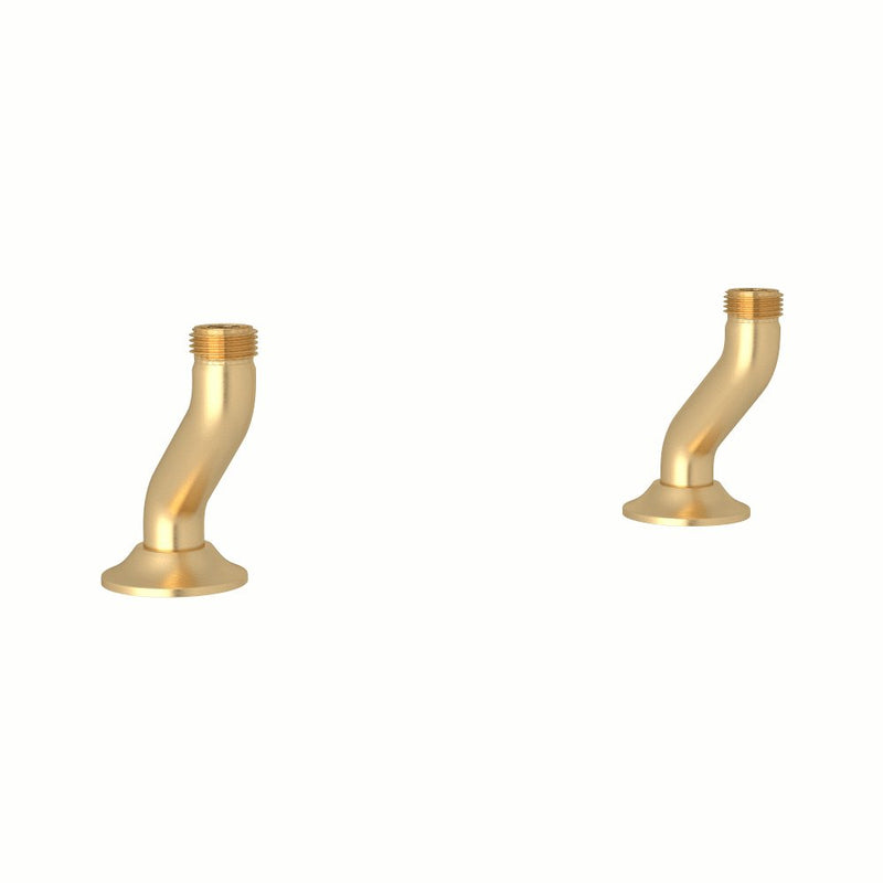 Perrin & Rowe Georgian Era™ Bridge Kitchen Faucet Deck Unions