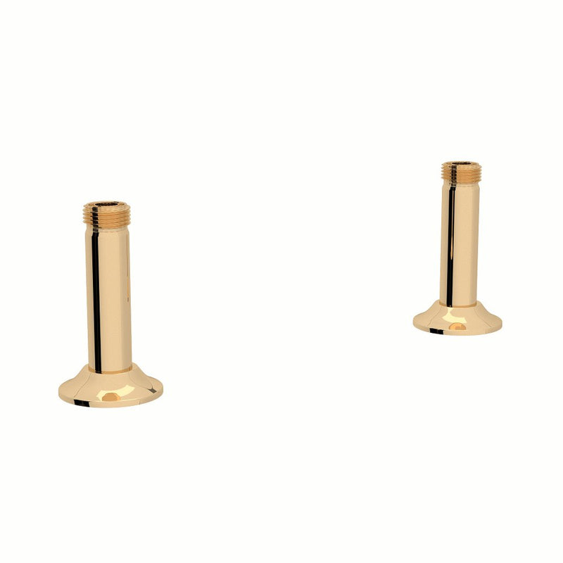 Perrin & Rowe Georgian Era™ Bridge Faucet Straight Deck Unions