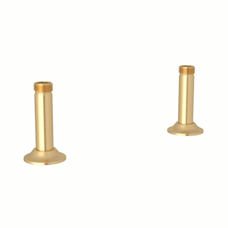 Perrin & Rowe Georgian Era™ Bridge Faucet Straight Deck Unions