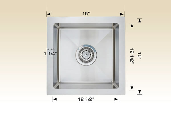 Bosco 201505 RV Series Stainless Steel Kitchen Sink