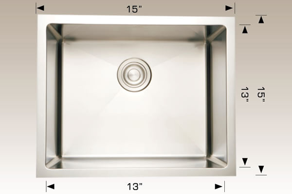 Bosco 201712 Deluxe Series Stainless Steel Kitchen Sink