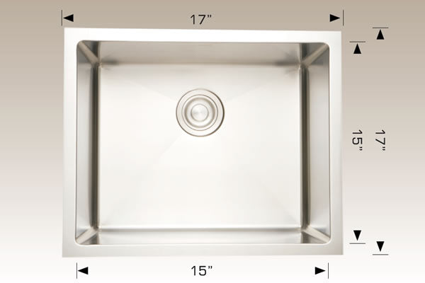 Bosco 201715 Deluxe Series Stainless Steel Kitchen Sink