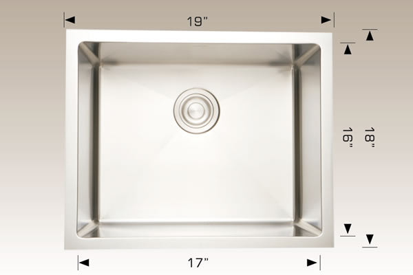 Bosco 201717 Deluxe Series Stainless Steel Kitchen Sink