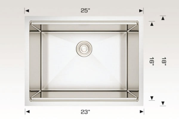 Bosco 201825 Titanium Series Plus Stainless Steel Kitchen Sink