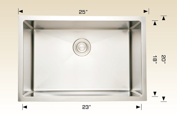 Bosco 202215 Laundry Series Stainless Steel Sink