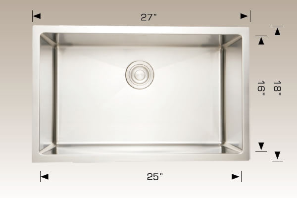 Bosco 202218 Deluxe Series Stainless Steel Kitchen Sink
