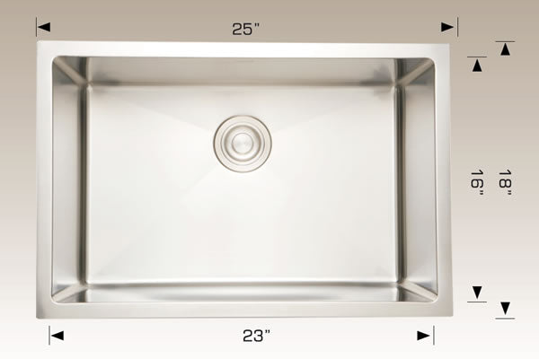 Bosco 202219 Deluxe Series Stainless Steel Kitchen Sink