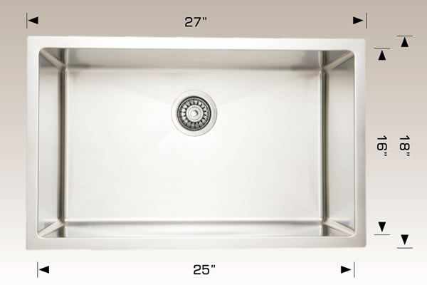 Bosco 202227 Laundry Series Stainless Steel Sink