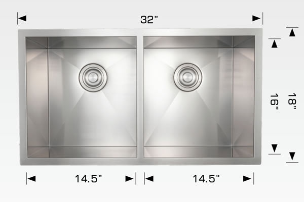 Bosco 203331 Elegant Series Stainless Steel Kitchen Sink