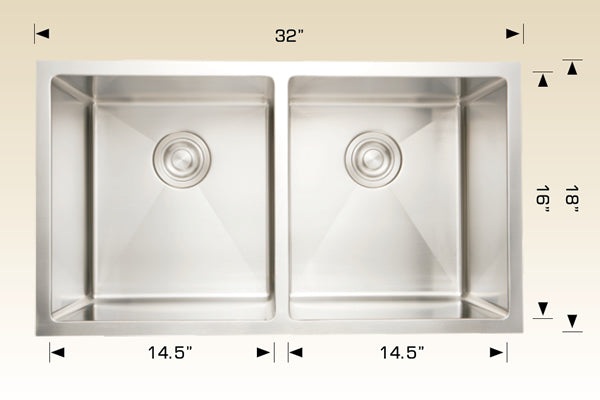 Bosco 203335 Titanium Series Stainless Steel Kitchen Sink