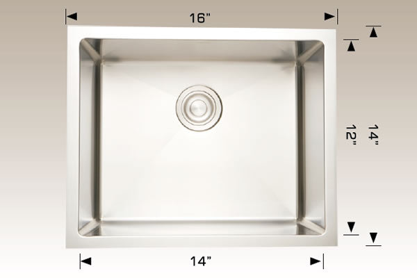 Bosco 203342 Deluxe Series Stainless Steel Kitchen Sink