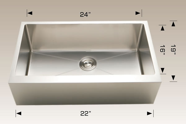 Bosco 203621 Deluxe Series Stainless Steel Kitchen Sink