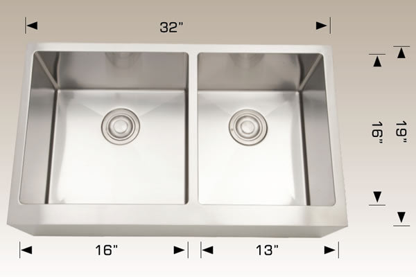Bosco 203623 Deluxe Series Stainless Steel Kitchen Sink