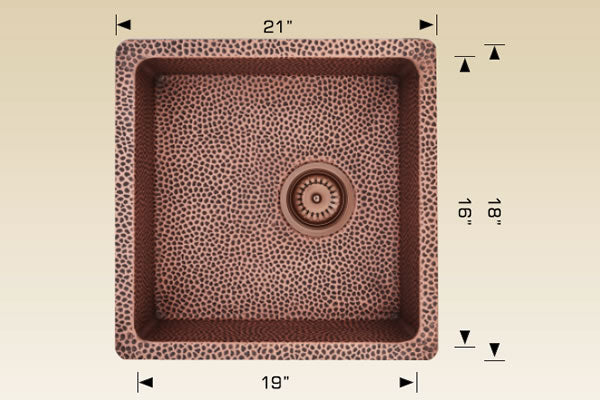 Bosco 206021 Copper Series Kitchen Sinks