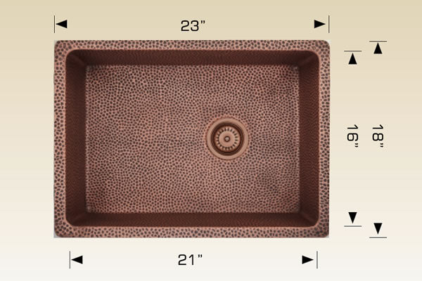 Bosco 206023 Copper Series Kitchen Sinks