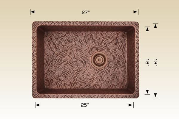 Bosco 206027 Copper Series Kitchen Sinks